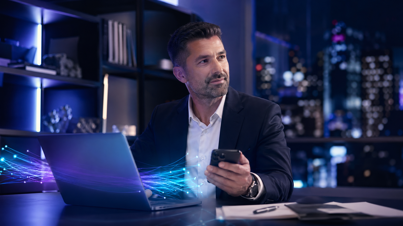 Autonomous AI employee managing business channels
